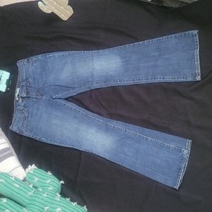 Levi Strauss boot cut blue jeans size 4M